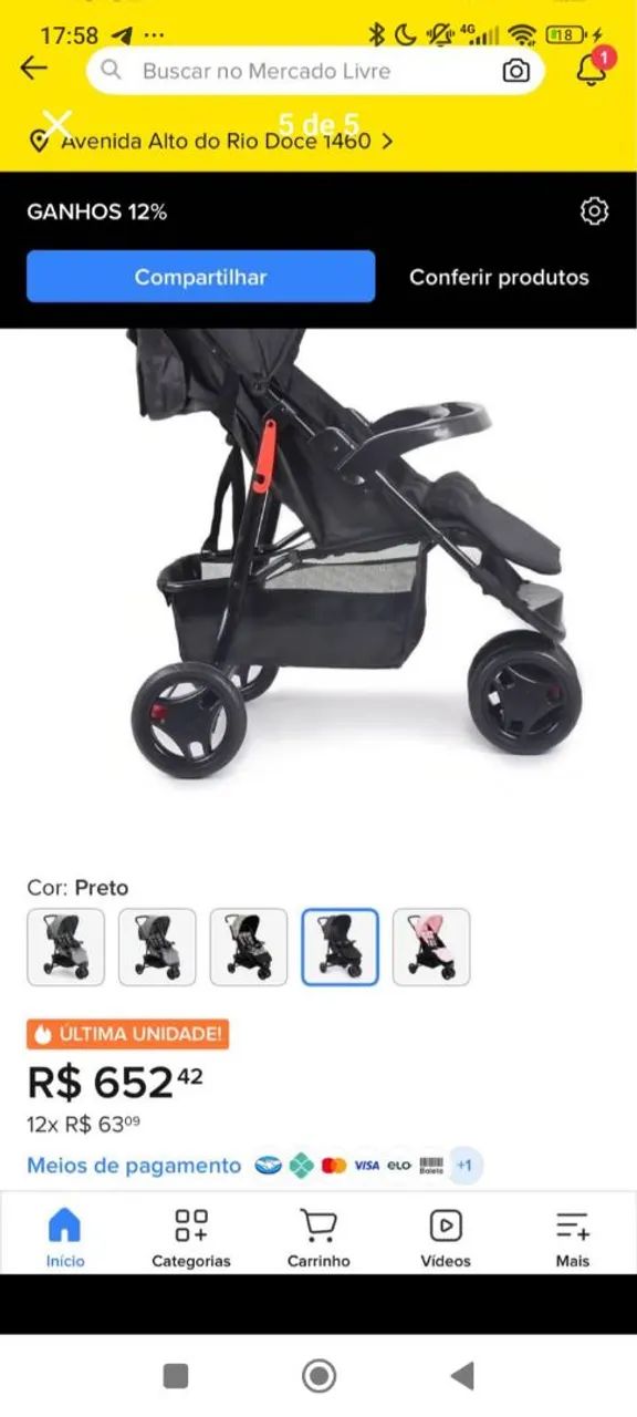 Carrinho bebe voyage  - Foto 3