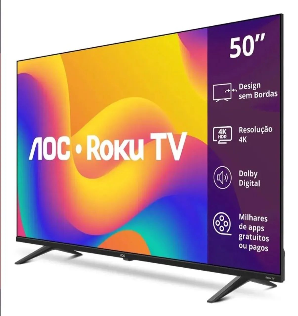 TV Roku 50 polegadas 