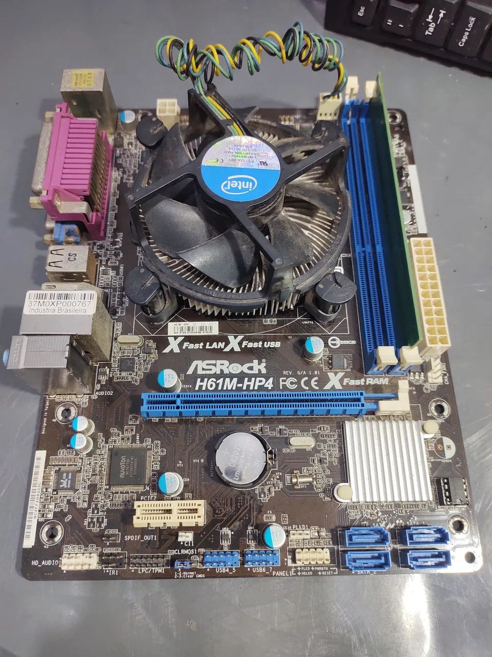Placa mãe 1155 com processador i5 3ª geração. - Foto 5