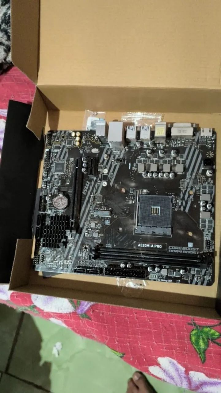 Placa mãe MSI a520m - Foto 2