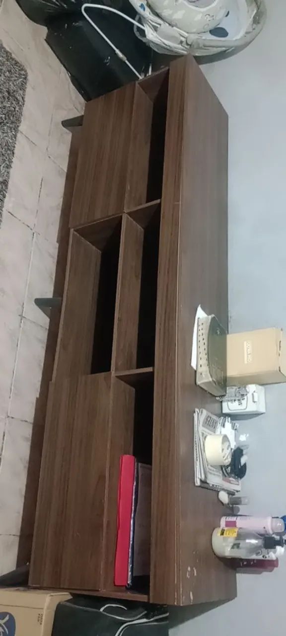 Vendo rack barato+painel  250,00