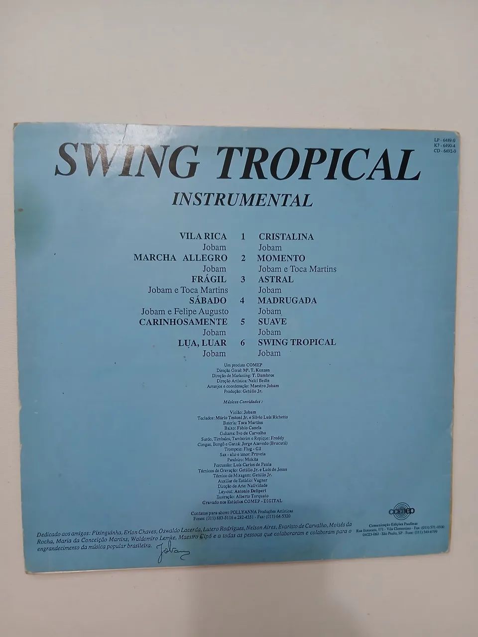 Lp maestro jobam "swing tropical " usado  - Foto 2
