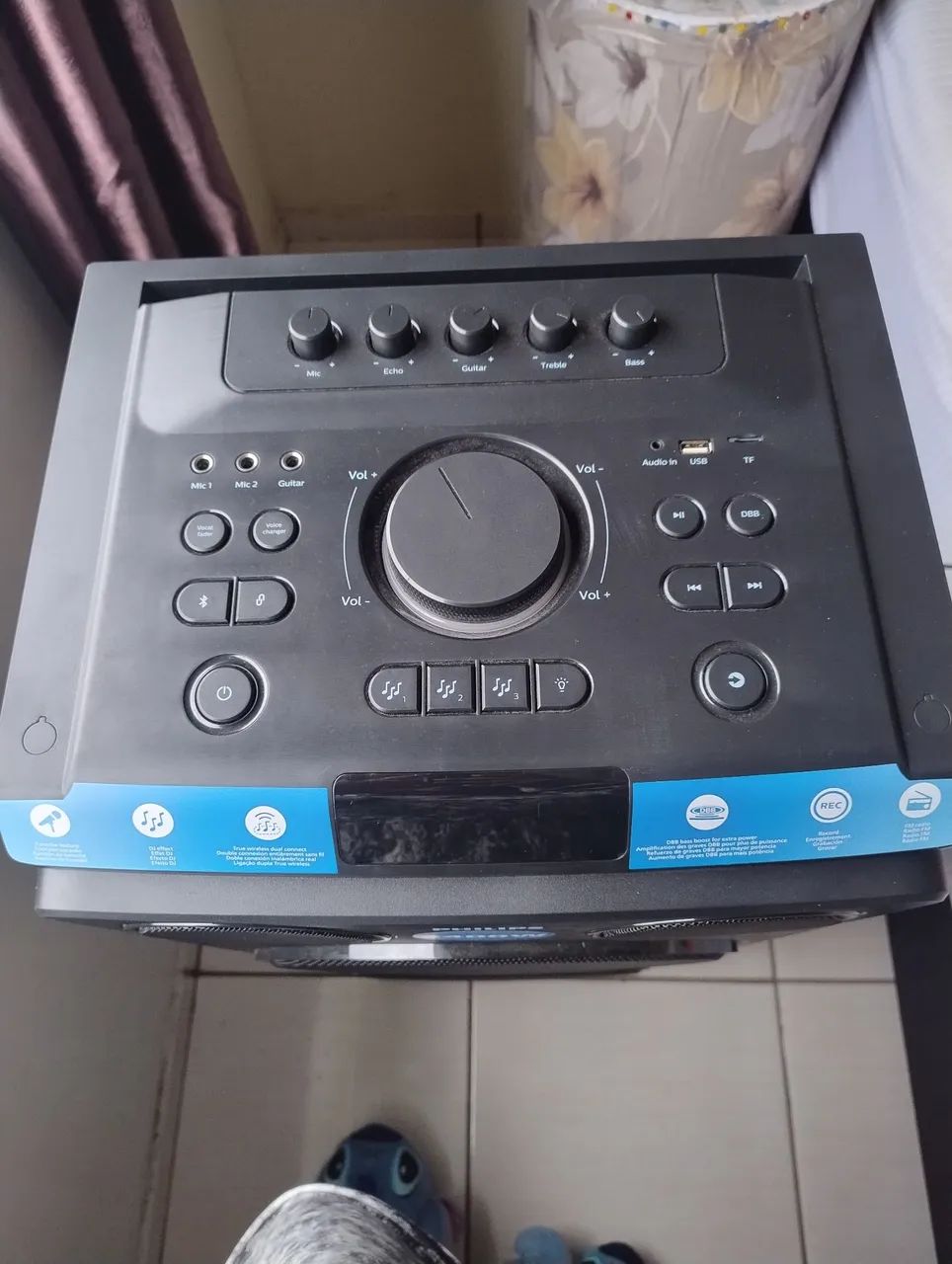 Caixa de som Philips 2400w - Foto 2