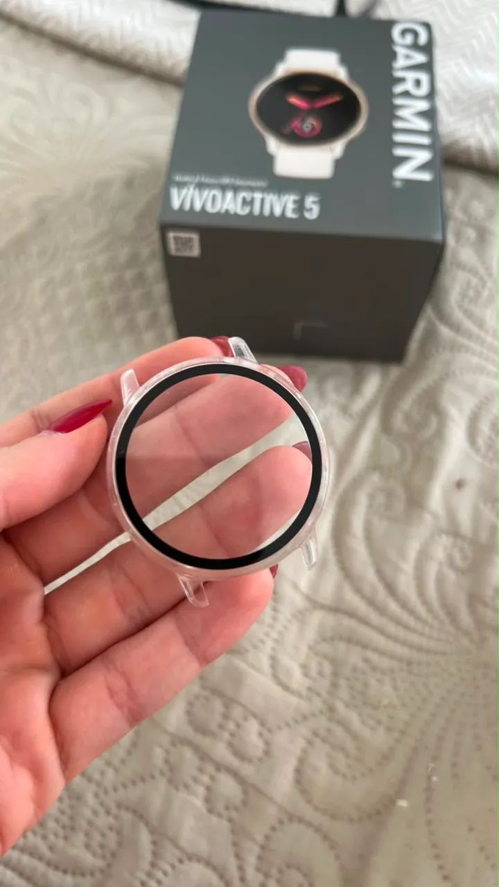 GARMIN VIVIACTIVE 5 - GPS - 42mm - Marfim - Foto 3