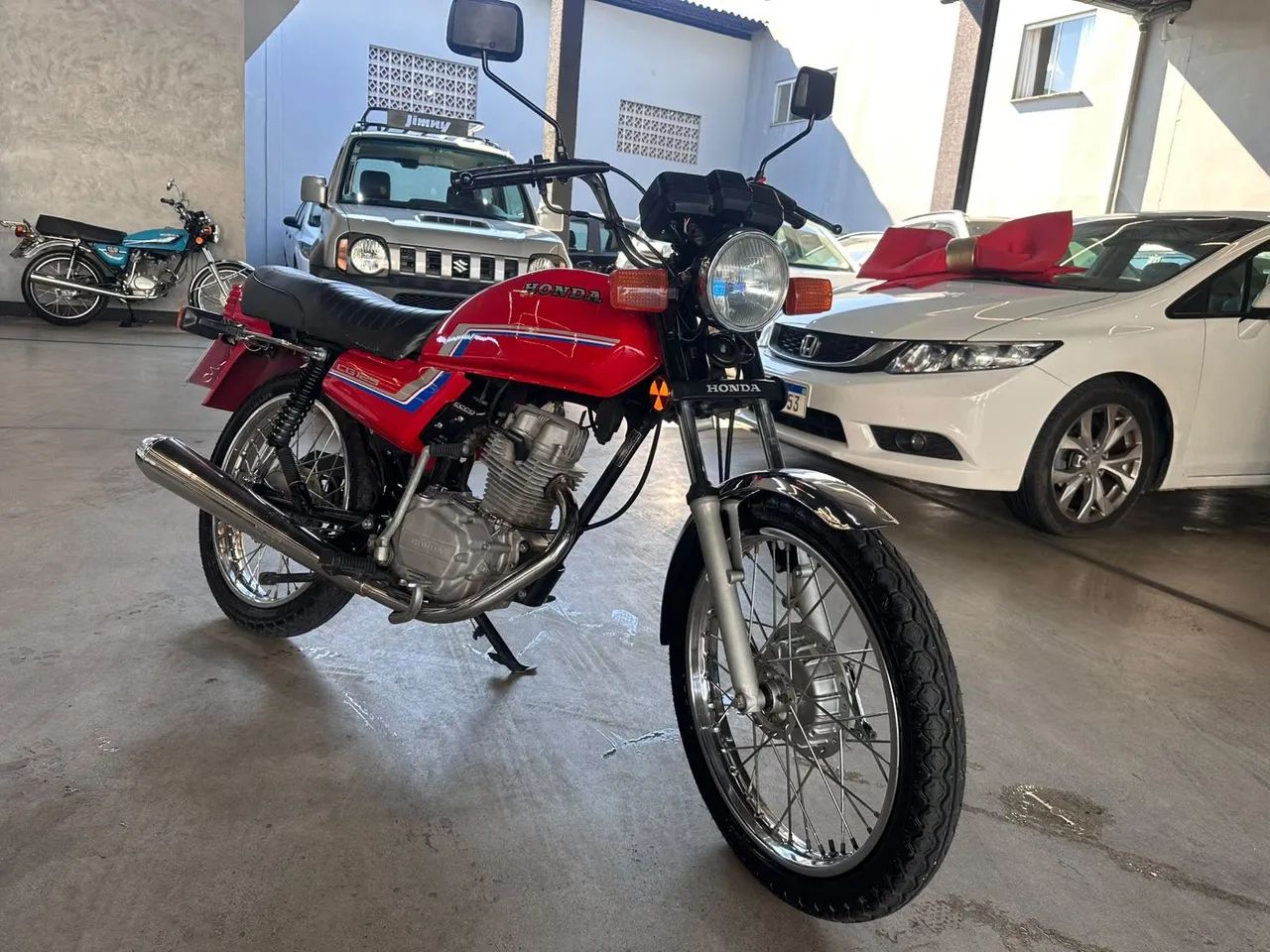 CG-125 CG - 125 VERMELHA 1984/1984