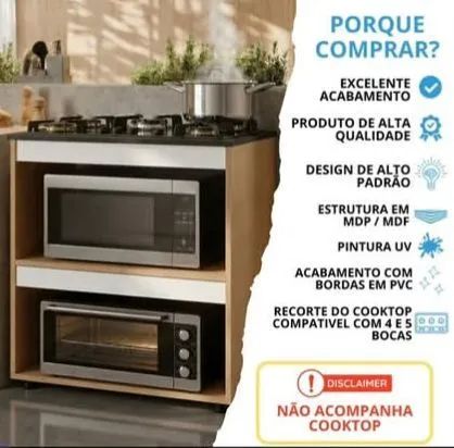 Balcão para Cooktop  - Foto 2