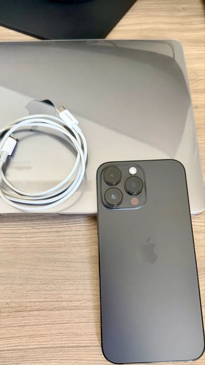 iPhone 14 Pro Max 128GB - Space Black - Foto 2