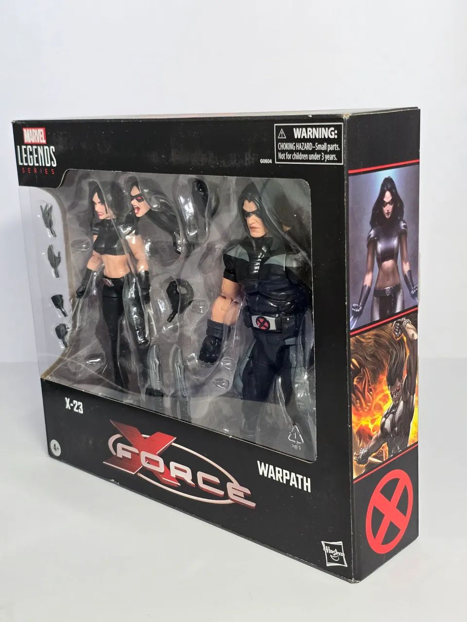 Marvel Legends X-23 e Warpath Xforce 2 pack lacrado  - Foto 2