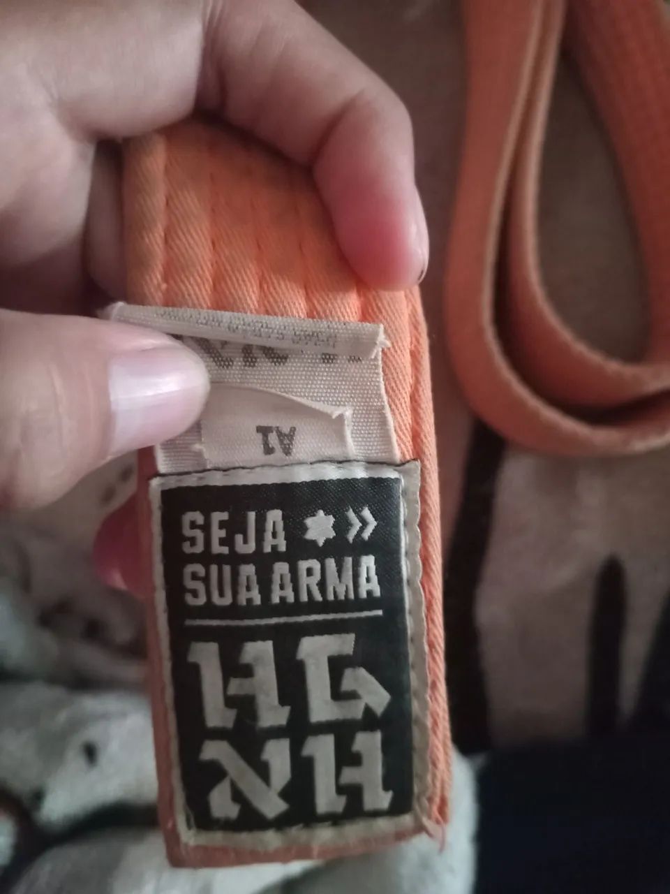Faixa laranja de jiu-jitsu  - Foto 2