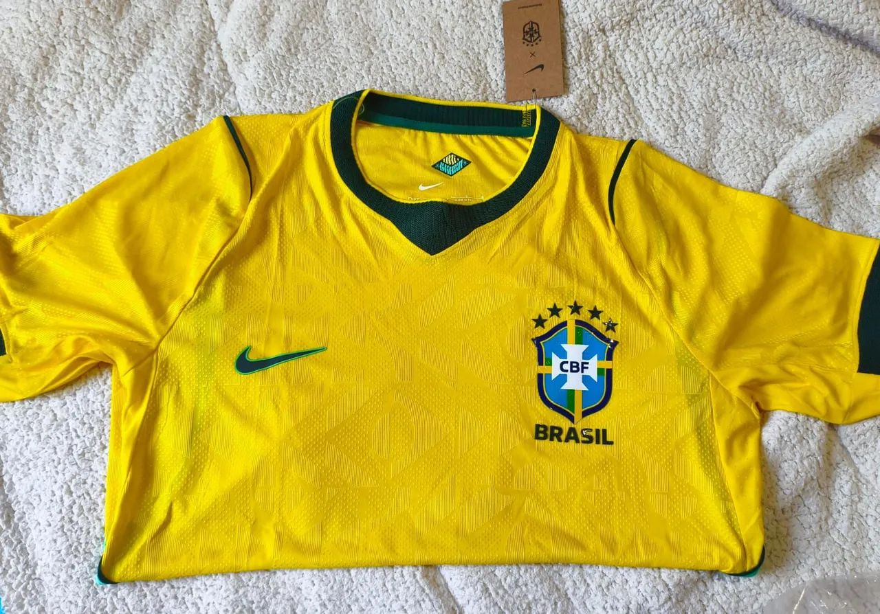 Blusa do Brasil. Amarela  - Foto 4