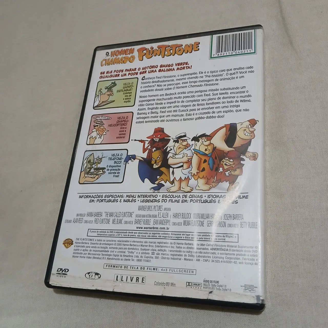 DVD O Homem Chamado Flintstone (1966) - Foto 2