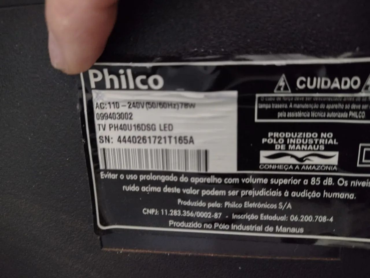Tv Philco Led 40 polegadas  - Foto 2