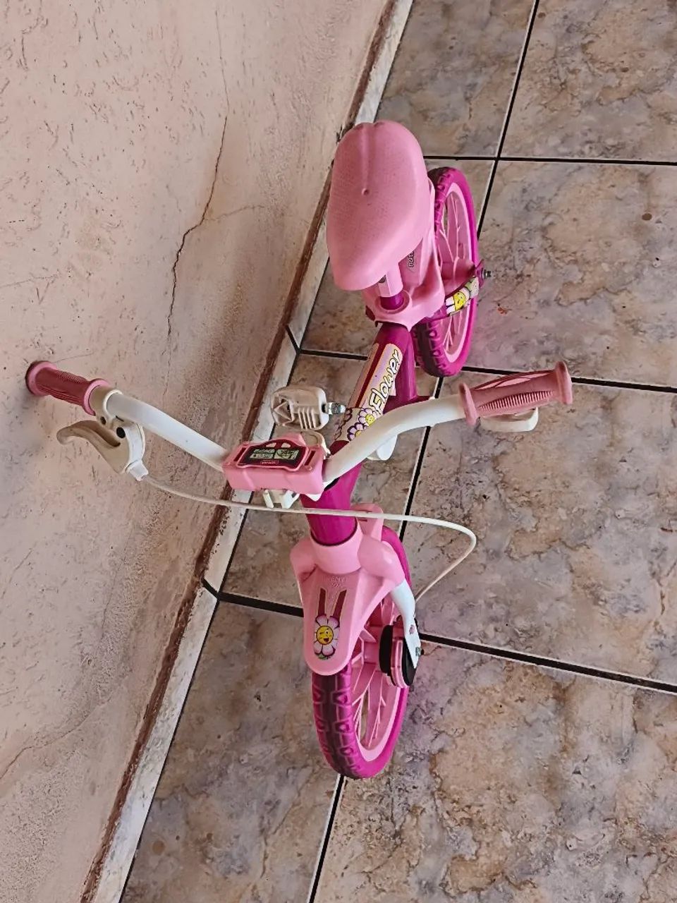 Bicicleta infantil rosa - Foto 2