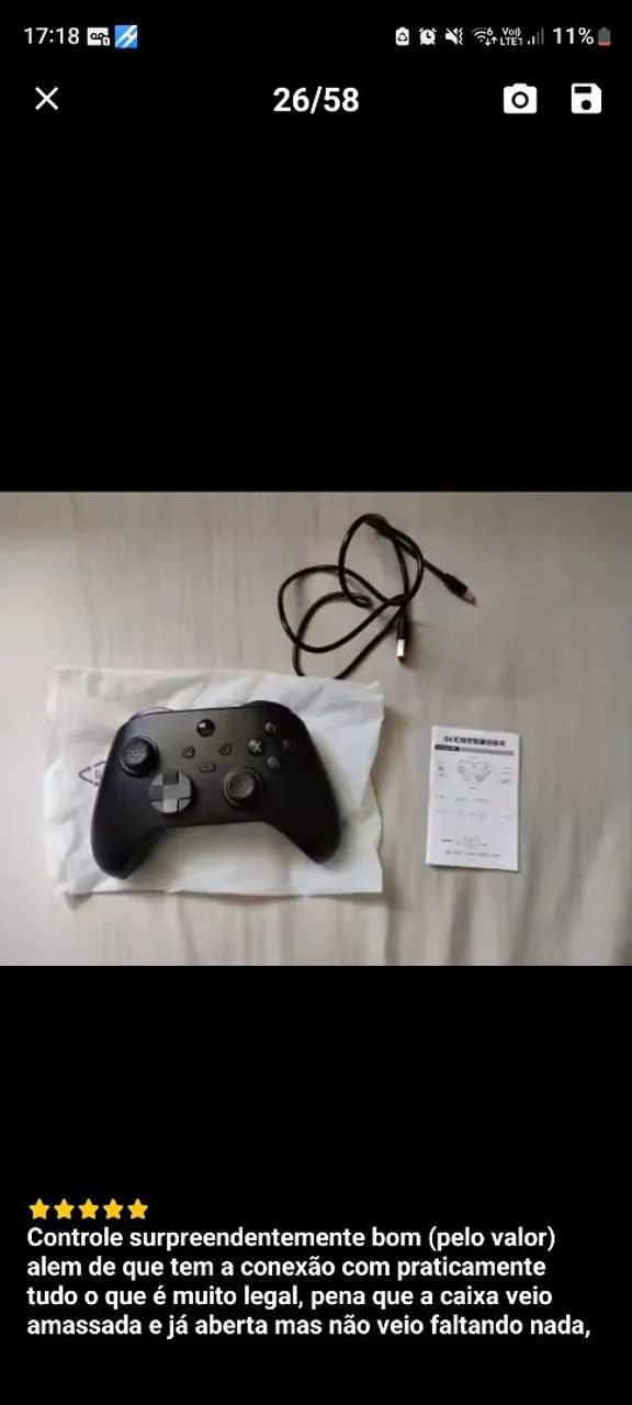 Controle para PC videogame