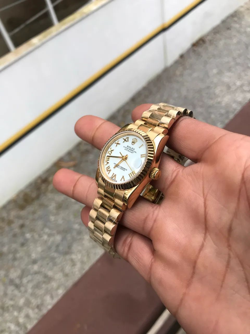 Rolex Lady Datejust ( AUTOMÁTICO) ( FEMININO)  - Foto 2