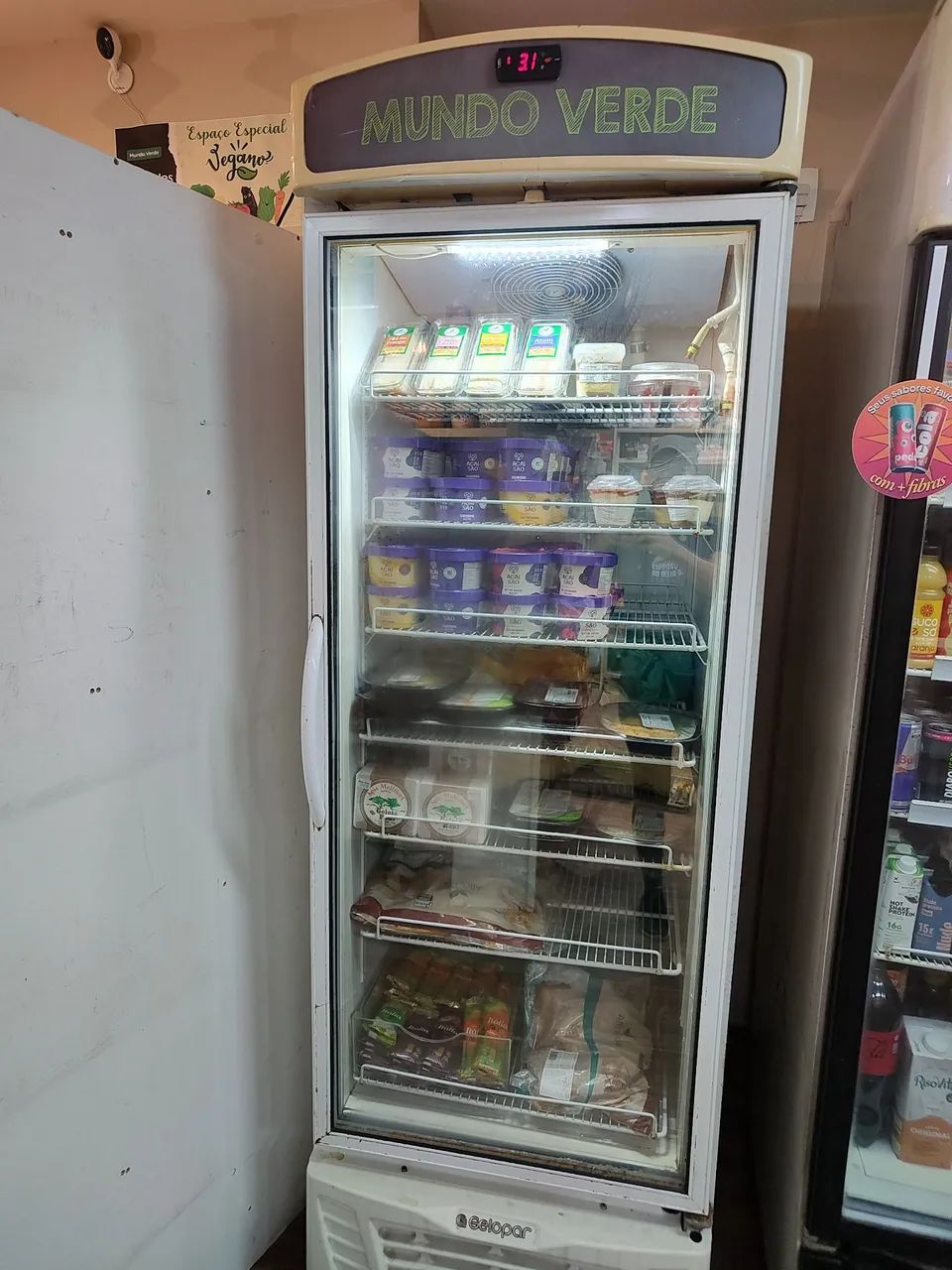 Freezer vertical expositora