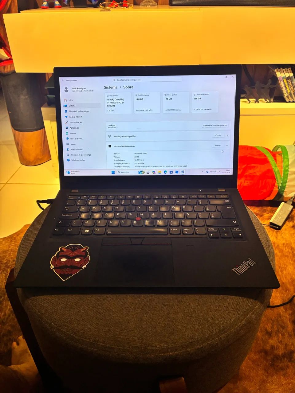 Notebook Lenovo ThinkPad T14 - Foto 3