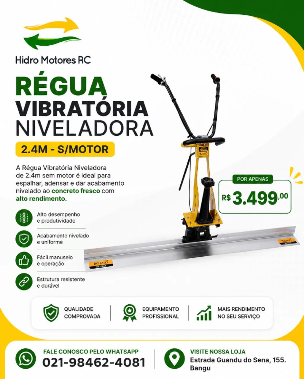 RÉGUA VIBRATÓRIA