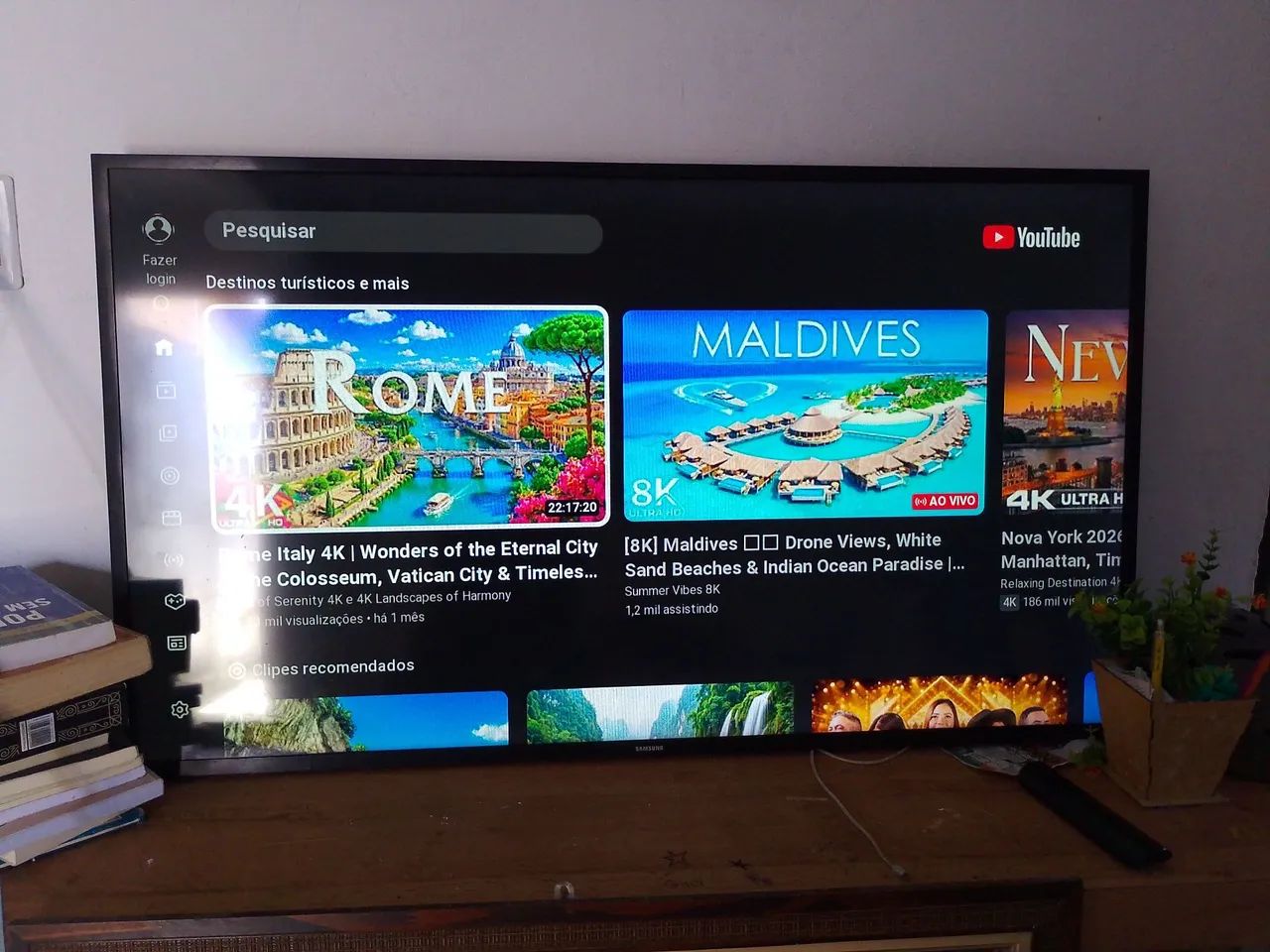 Tv Samsung Smart 48 polegadas em perfeito estado 