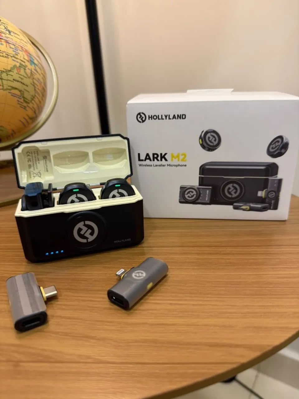Hollyland Lark M2 Combo Original - Microfone Sem Fio para iPhone e Android - Foto 2