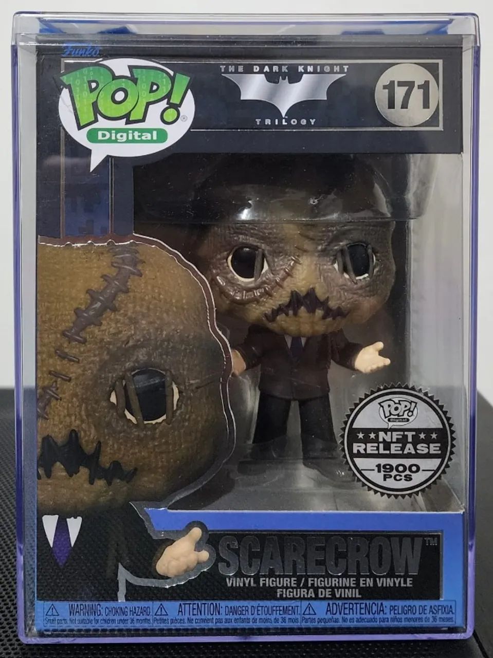 Funko Pop! Scarecrow #171 1900pcs The Dark Knight Trilogy - Digital NFT - Foto 2