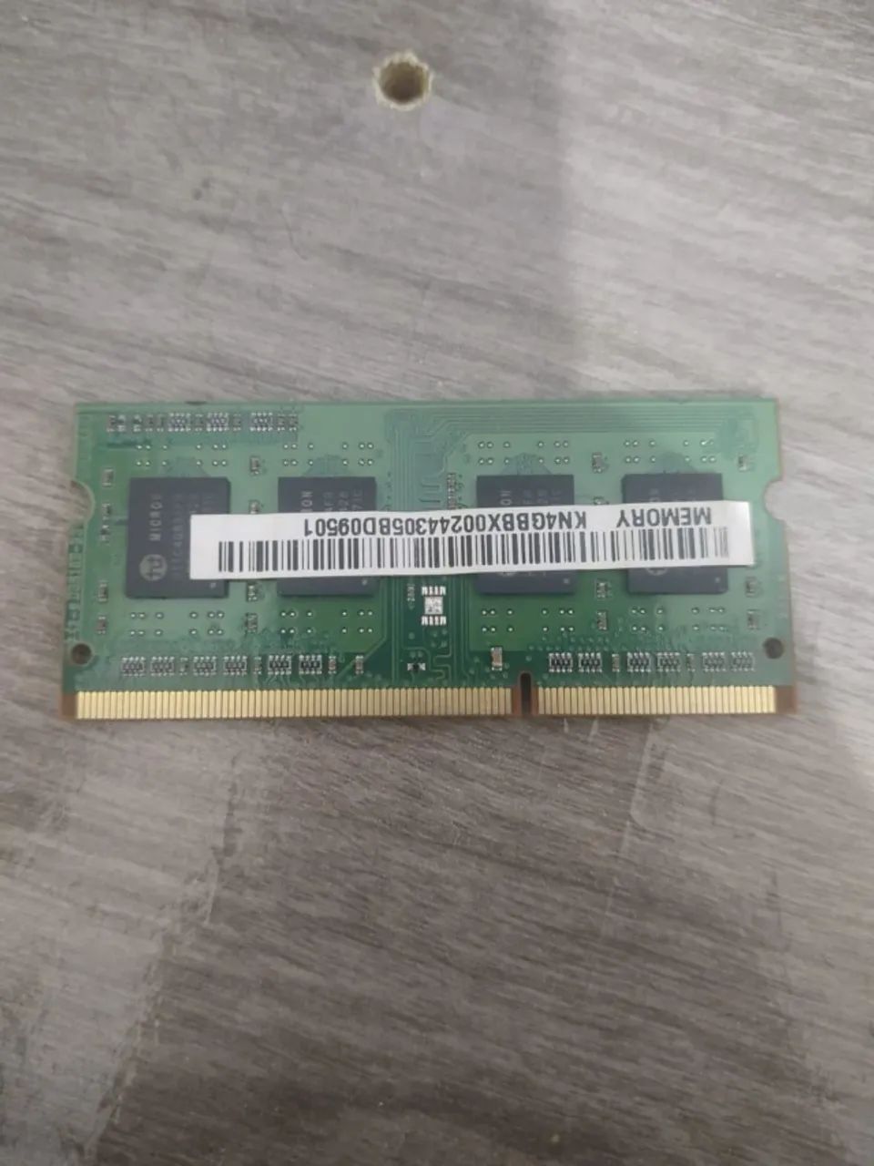 Vendo memória Teikon 4GB PC3L 12800S - Foto 2