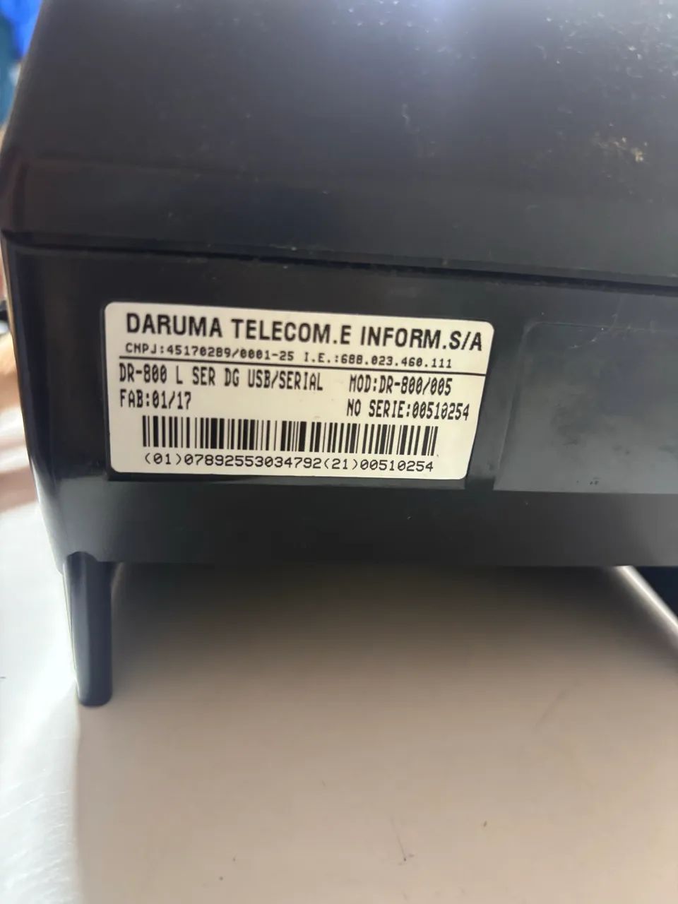 Impressora de caixa Durama