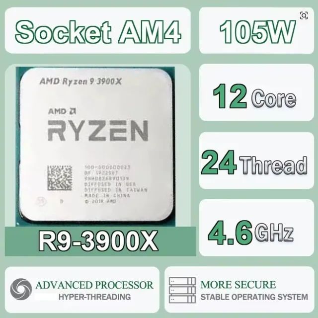 Processador Ryzen 9 3900x AM4 - Foto 3