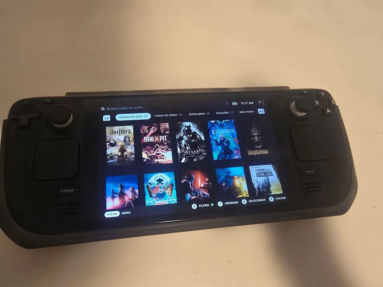 Valve Steam Deck Lcd 256 Gb Preto - Foto 6