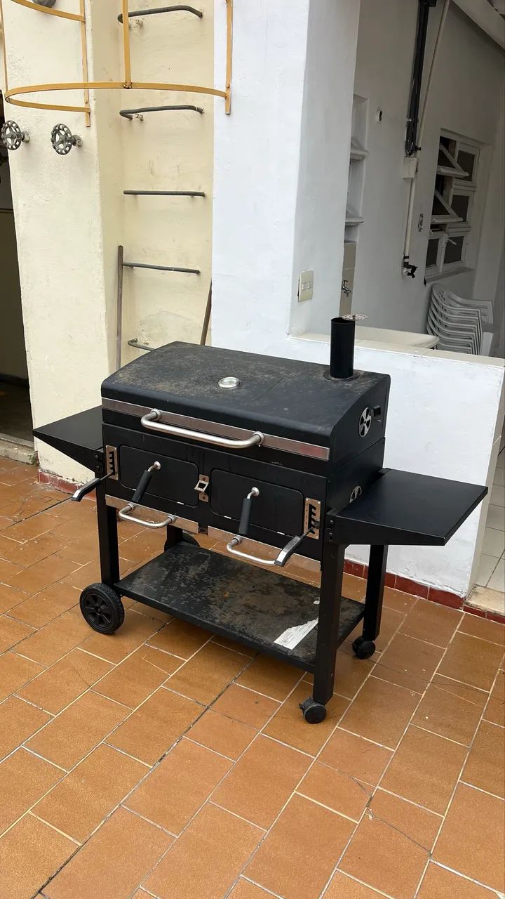 Churrasqueira móvel pit smoker - Foto 2