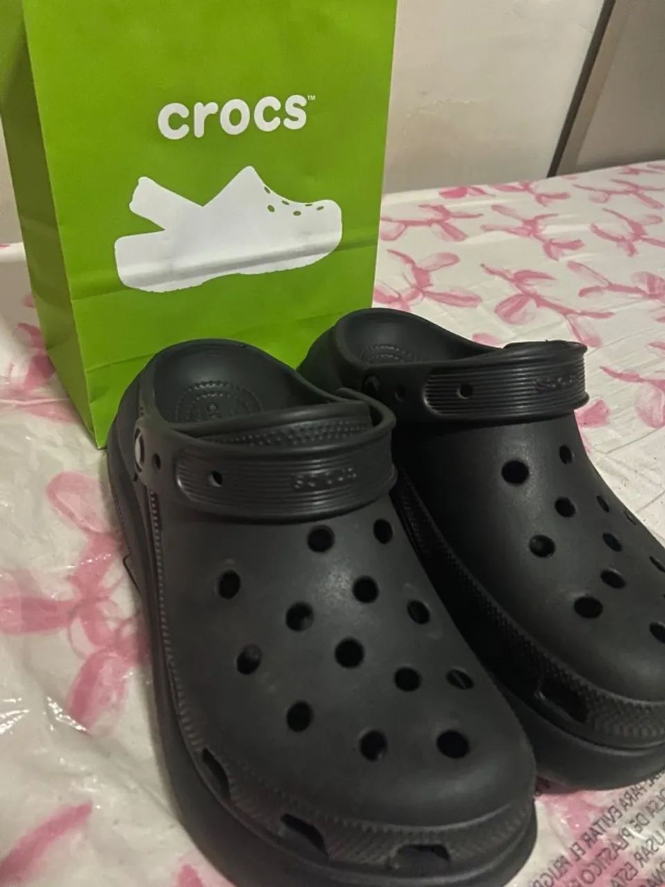 Crocs original plataforma preto - Foto 2