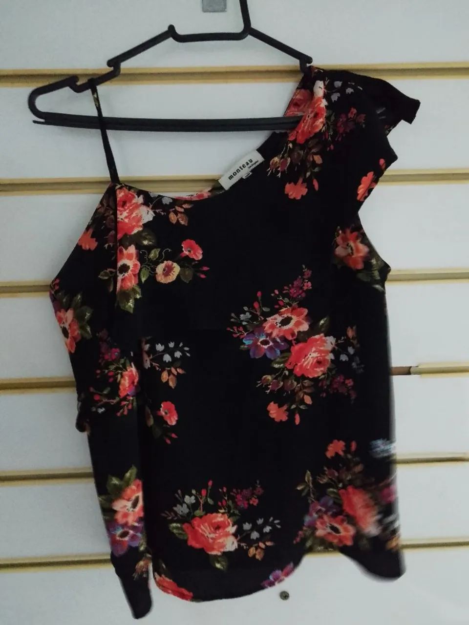 Blusa de alça dupla estampada  - Foto 3