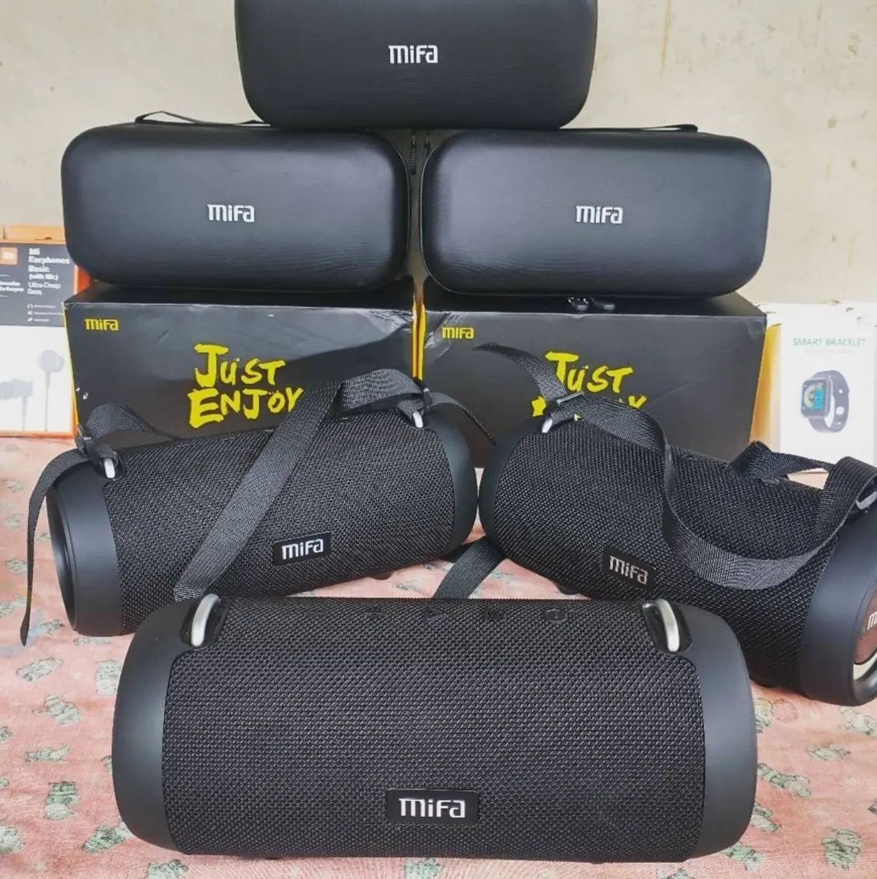 Caixa De Som Bluetooth Mifa A90 Potência60w 8000mah