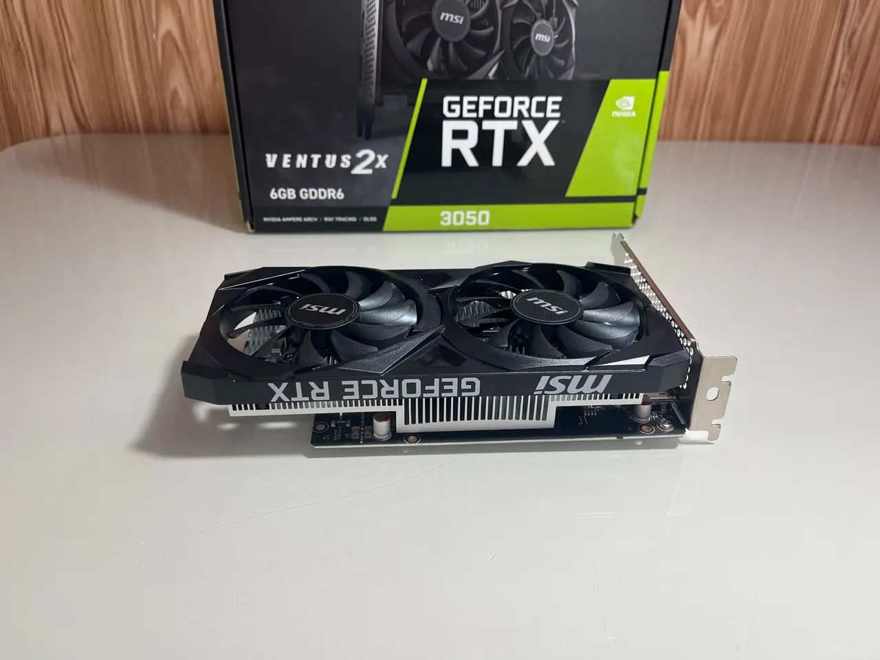 RTX 3050 Ventus 6G OC - NOVA - Foto 4