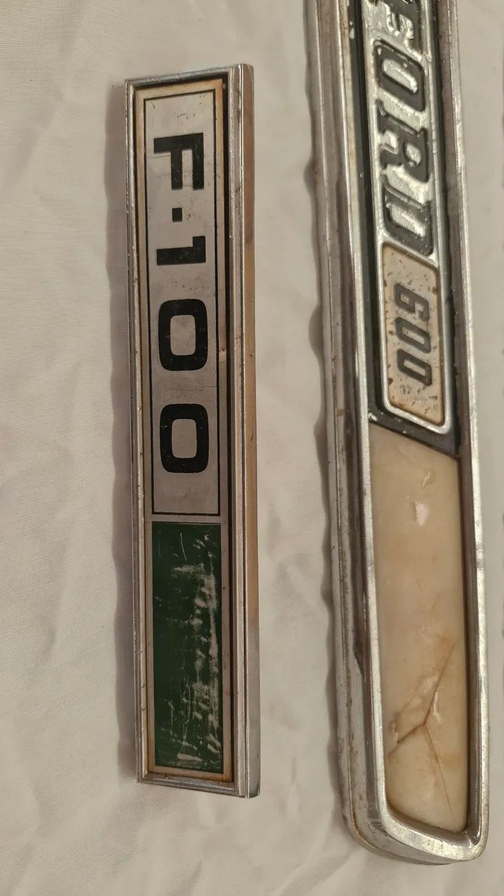 Emblema ford f100 f600 original ford  - Foto 2