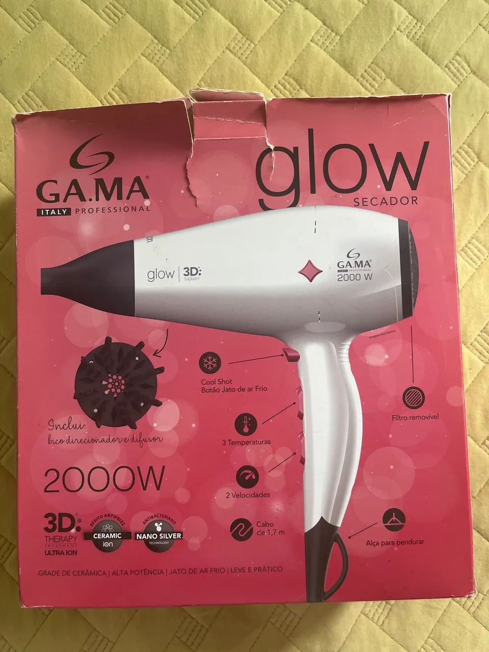 Secador de Cabelo Gama Glow 110 V  - Foto 2