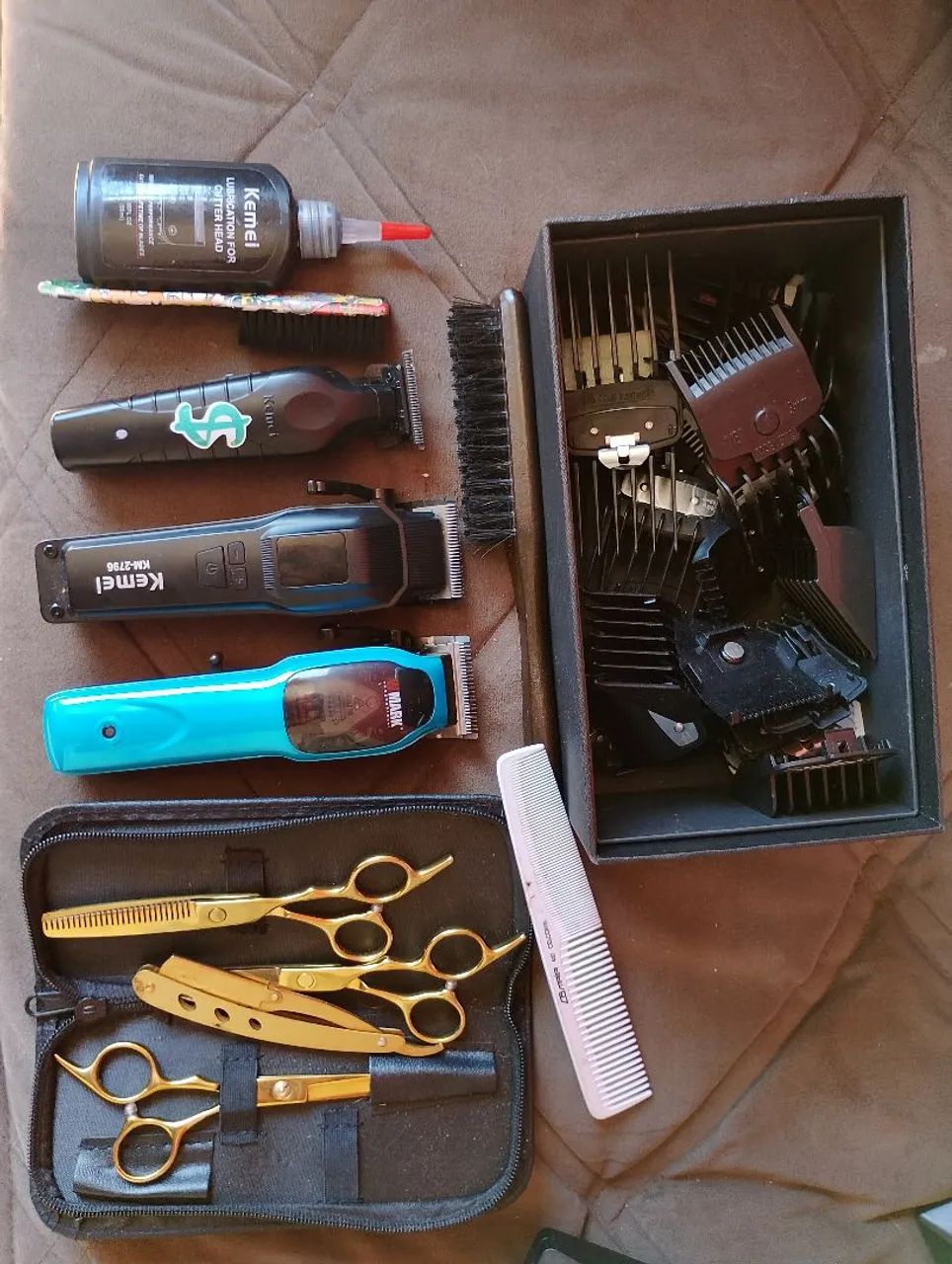 Kit de barbeiro 