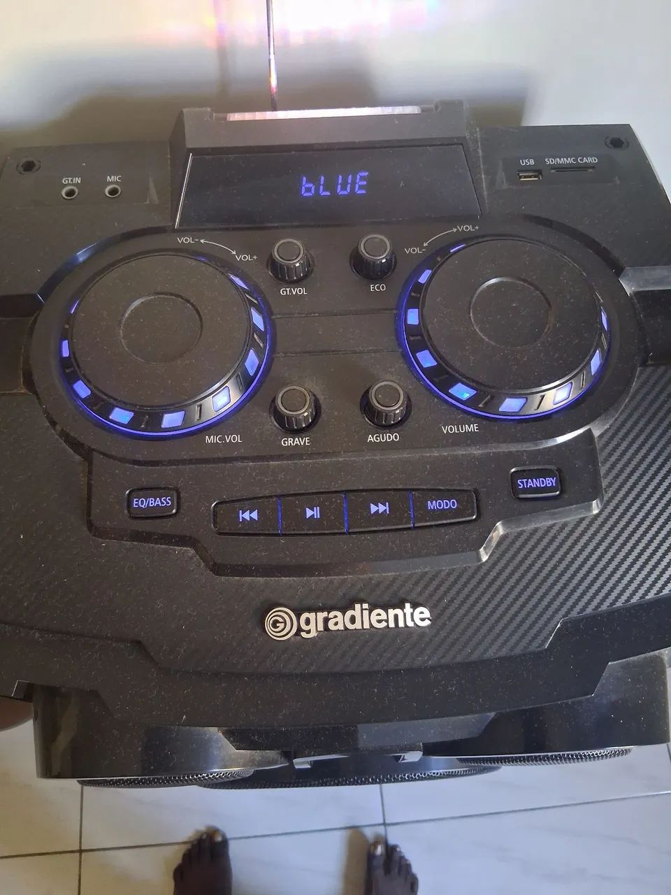 Caixa amplificada gradiente 1800w  - Foto 5