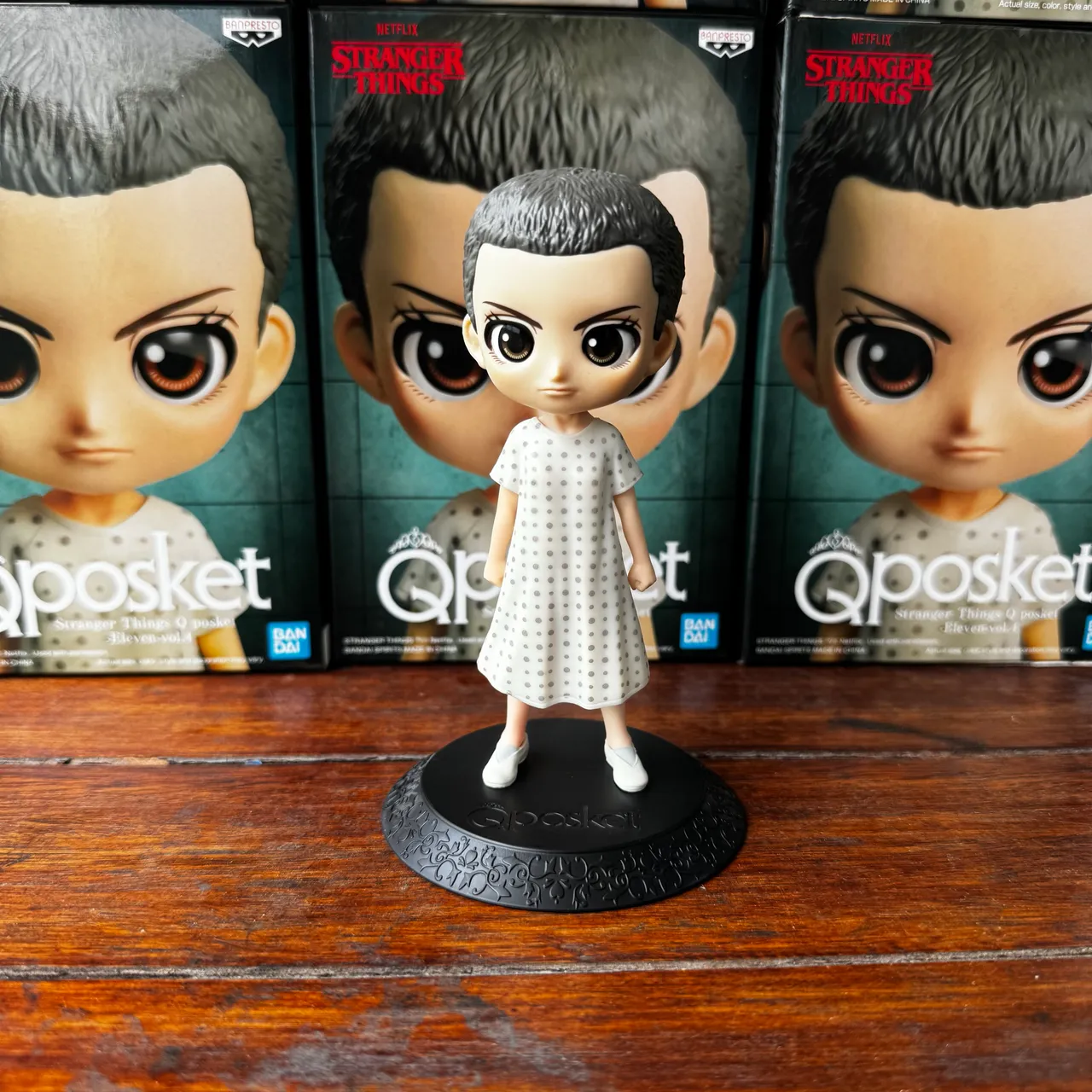 Action Figure Qposket Hopper Stranger Things Banpresto - Hobbies e