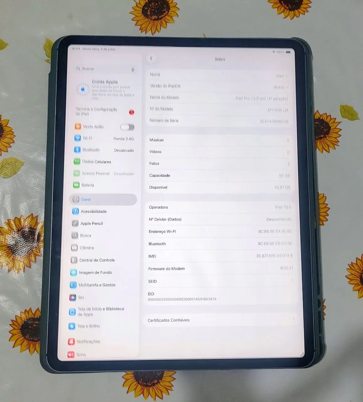 Ipad Pro 3 de 12.9 polegadas 64gb - Foto 3