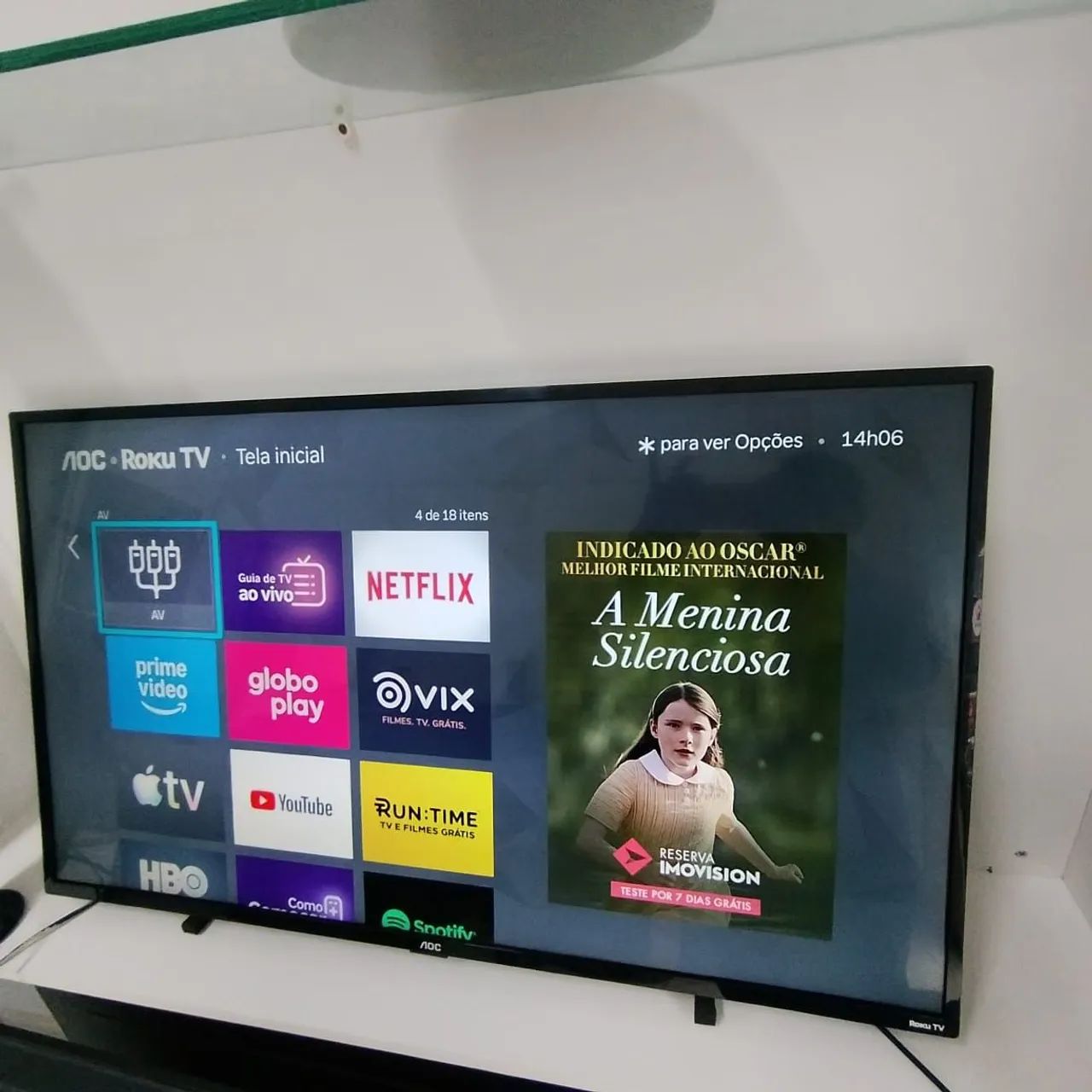 Tv Smart 43" AOC ROKU  - Foto 2
