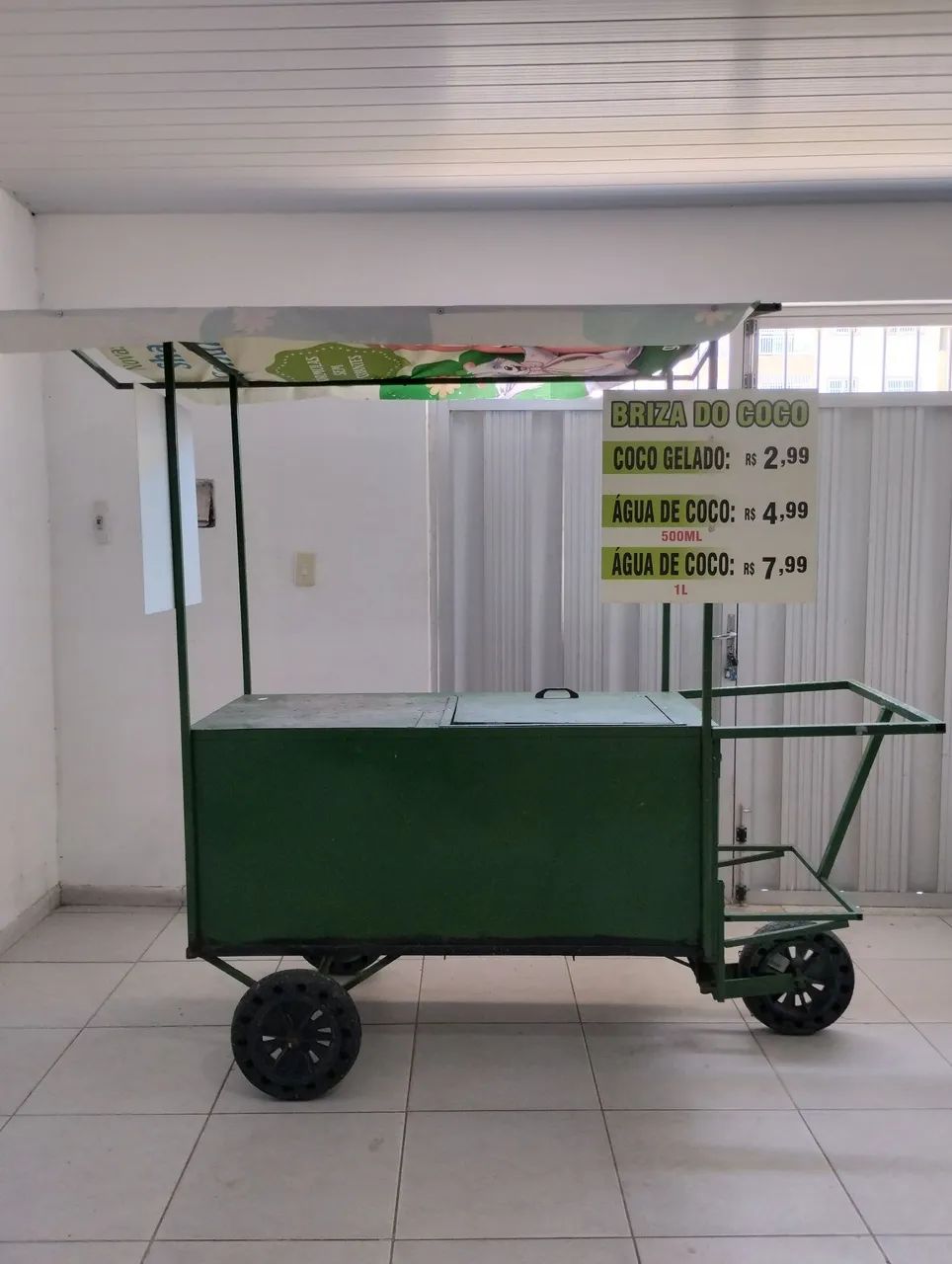 Carrinho de lanche 