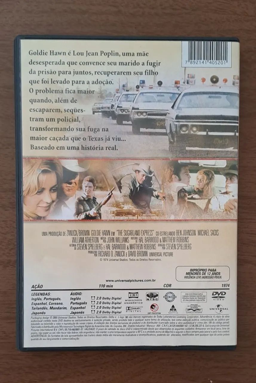 DVD Louca Escapada Steven Spielberg  - Foto 2
