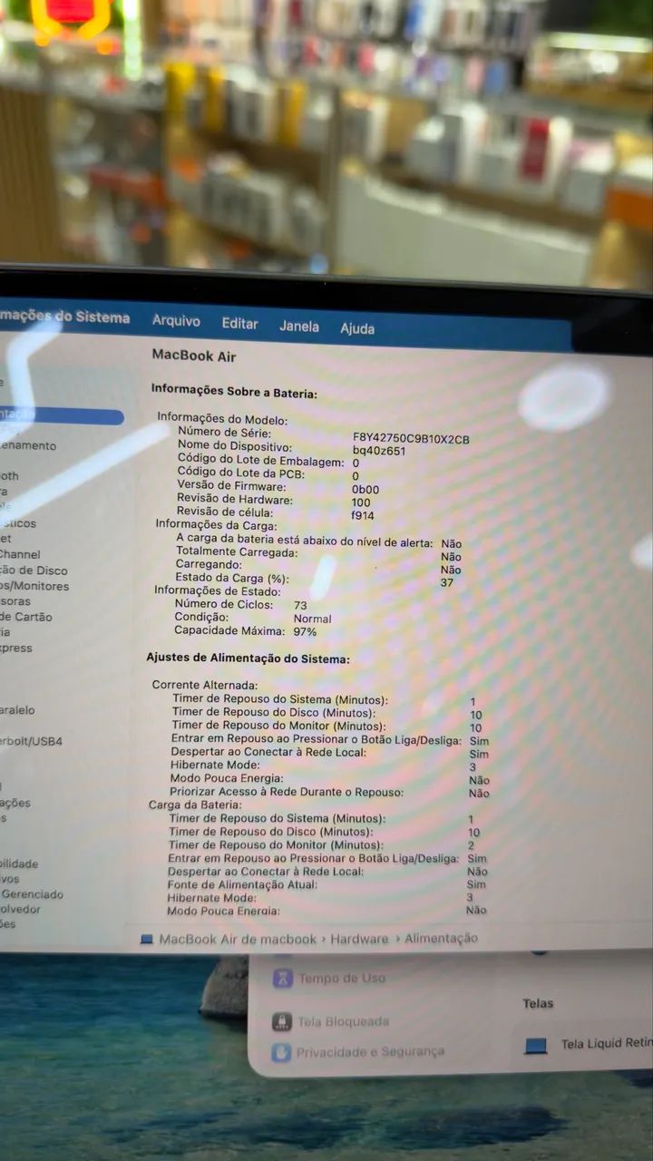 MACBOOK AIR M2 8/256 13? SEMINOVO - Foto 5