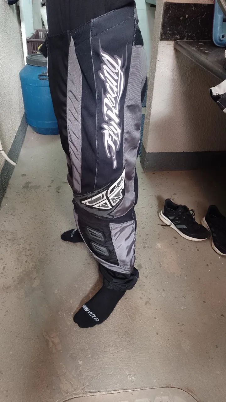 CALÇA MOTO - EXCELENTE ESTADO - Foto 2