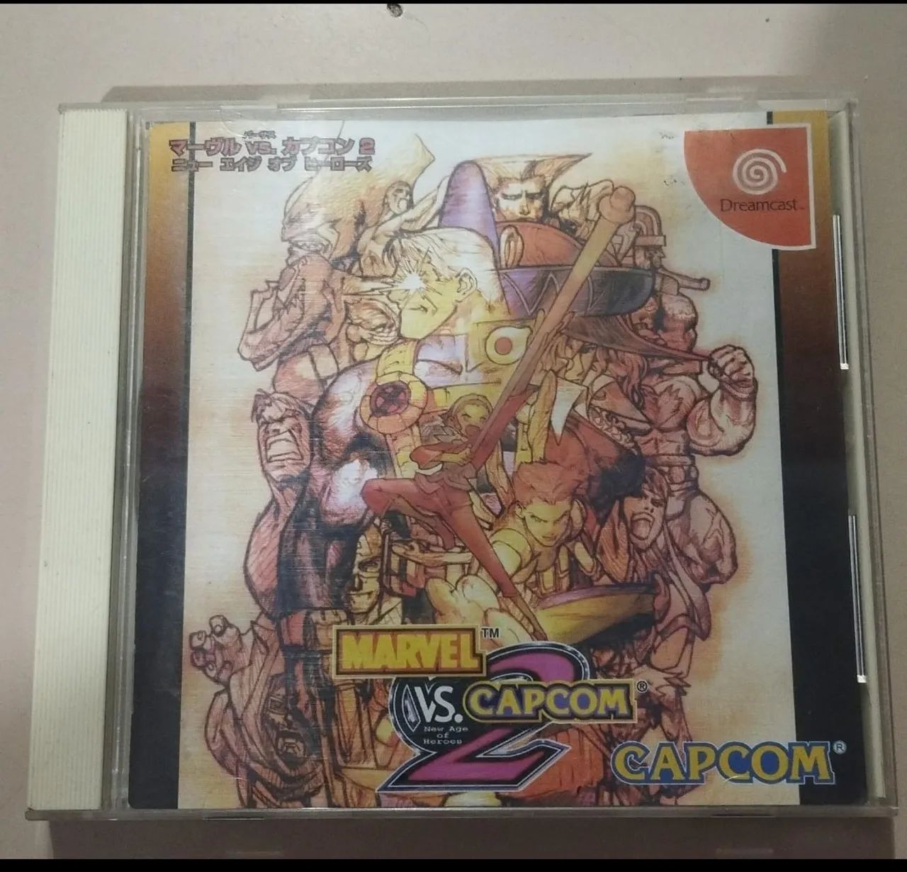 Marvel vs Capcom 2 Japonês Original Dreamcast