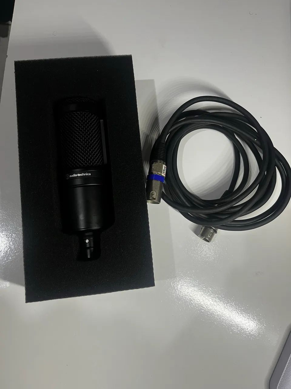 Microfone Audio-Technica AT2020 Condensador Original - Foto 5