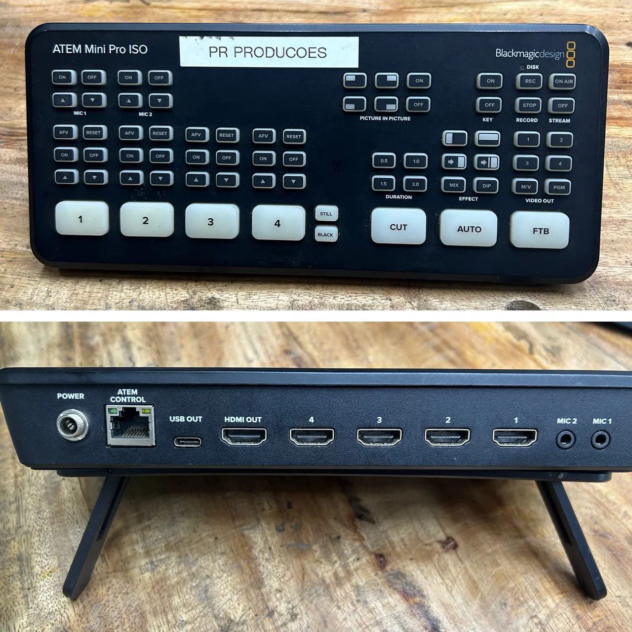 ATEM Mini Pro ISO Blackmagic - Acessórios para Câmeras e
