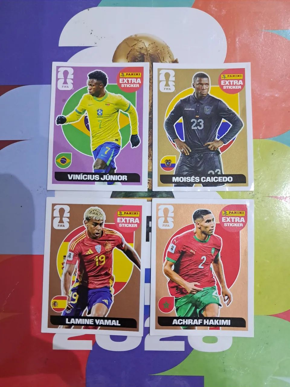 Figurinhas copa 2026 legends 