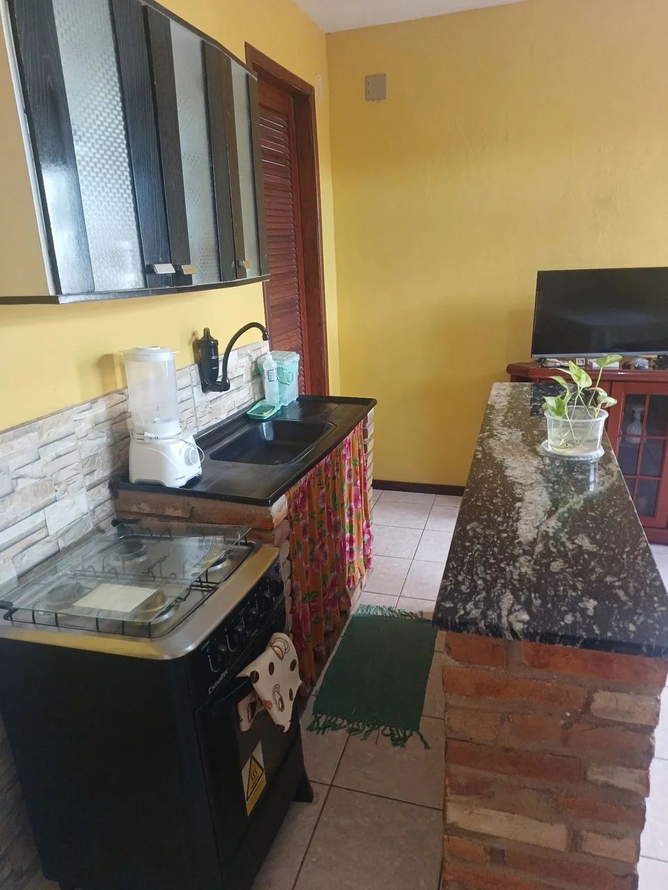 Quarto com cozinha americana e banheiro - Foto 5